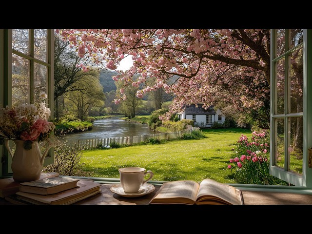 Beautiful Spring Day 🌸 A playlist for quiet moments in the spring | Study Reading & Slow Living