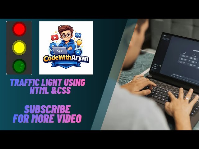 #Traffic light Using HTML and CSS