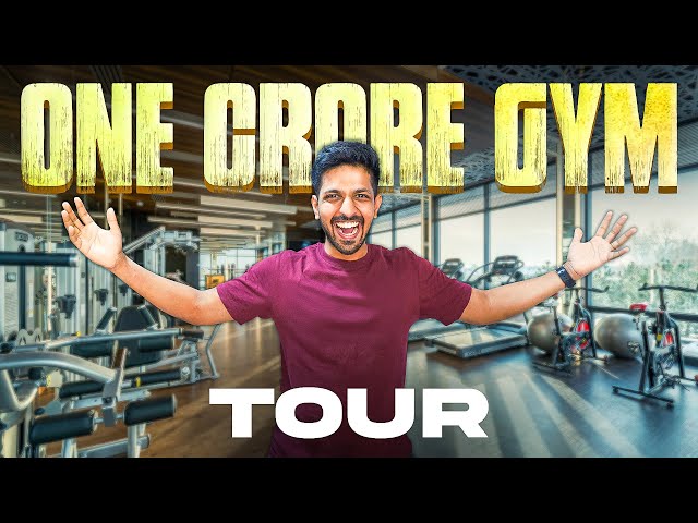 FULL TOUR OF MY 2ND GYM - 1 CRORE