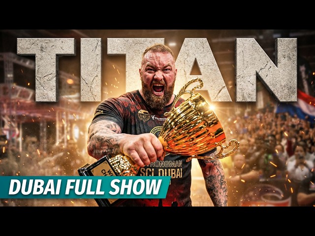 THOR Destroys SCL Dubai full show pt 1  | Strongman Champions League