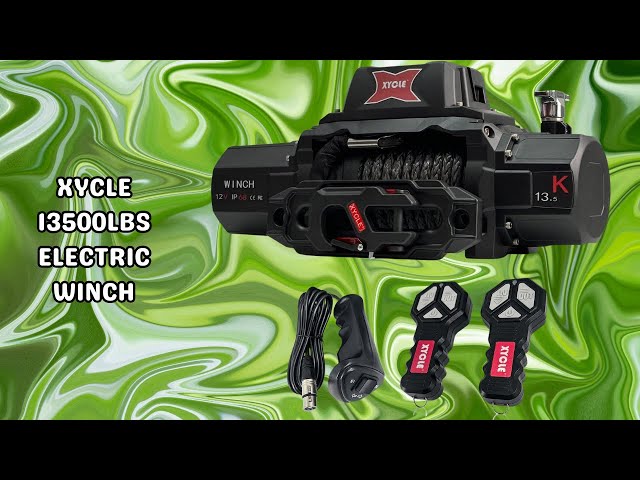 Ultimate 13500lbs Winch Strength | XYCLE 13500lbs Electric Winch - FULL REVIEW