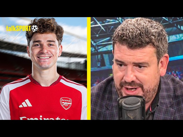Alex Crook EXPLAINS how close Arsenal came to signing Julian Alvarez!