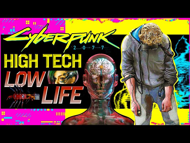 Cyberpunk 2077 - Technology Explained! (Cyberware, Braindance, Holograms, Weapons & More!)