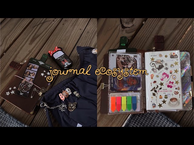 newest journal ecosystem 📝 | what I’m writing in my notebooks