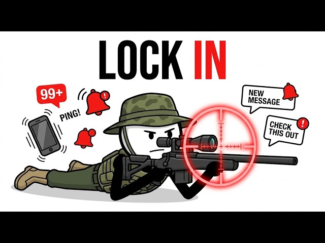 Psychology of Focus: Lock In Like a Sniper Until Distractions Become Background Noise