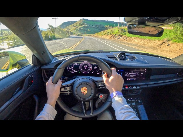 2025 Porsche 911 Carrera S  (992.2) - POV Morning Drive (Binaural Audio)