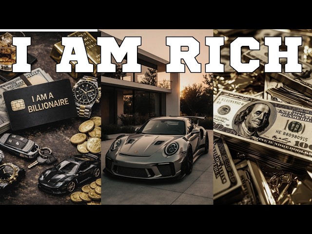 I AM RICH Motivation 2026 | Ultimate Billionaire Mindset & Luxury Visualization 💸