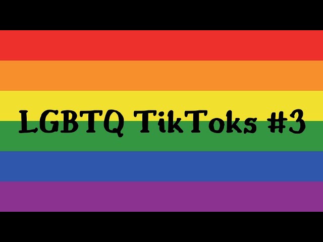 LGBTQ+ tiktoks to celebrate the start of pride month!