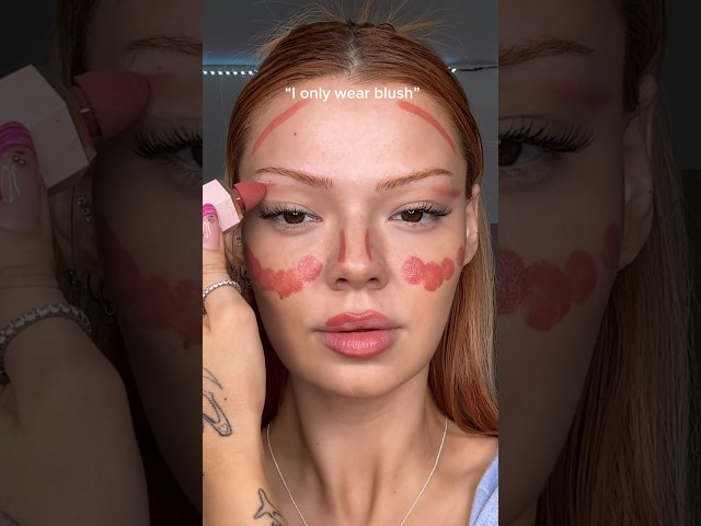 I only wear blush 🎀