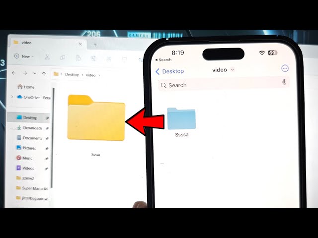 How To Access Shared Windows Folders & Files from iPhone!