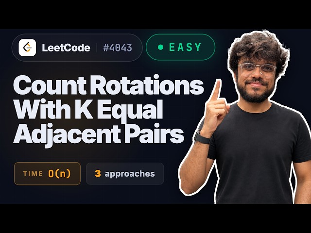 LeetCode 4043: Circular adjacency — count once, price the cut