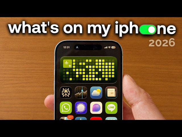 my maximalist iPhone setup in 2026