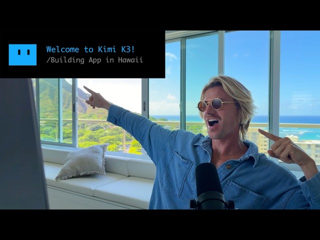 Day 16 - Kimi K3 - Vibe Coding App in Hawaii
