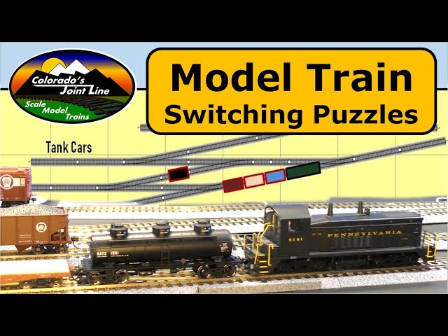 Fun with Model Train Switching Puzzles