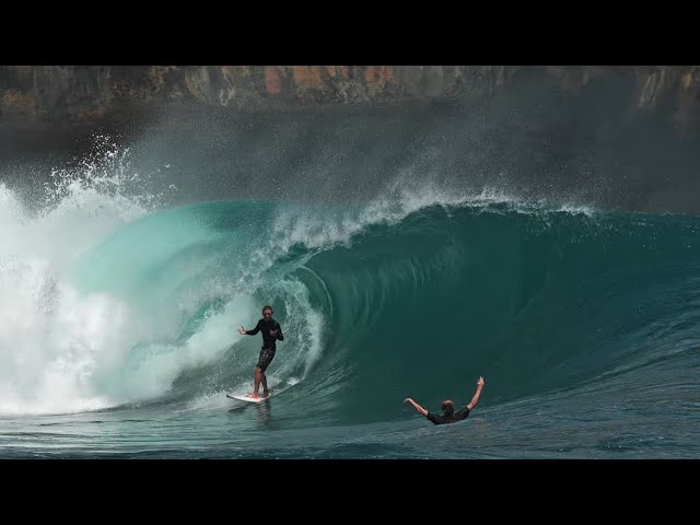 Surfing Java Indonesia | Heavy slabs & Wipeouts 