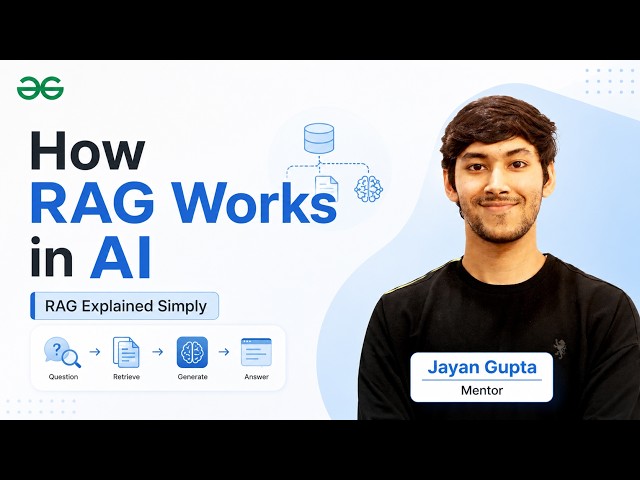 How RAG Works in AI | RAG Explained Simply