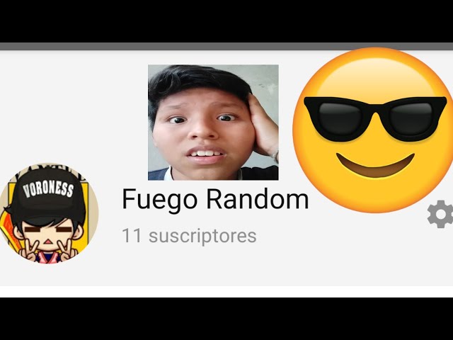 Me cambió de nombre a fuego random en youtube