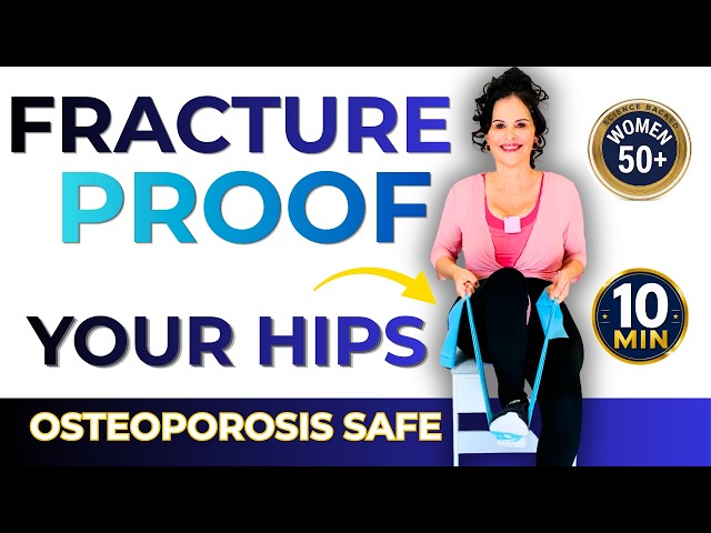Stronger Legs & Hips: 10-Minute Resistance Band Workout for Women Over 50 (Osteoporosis Safe)