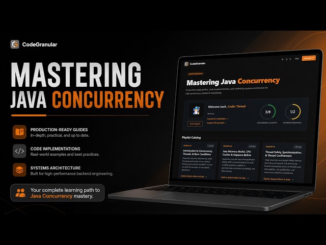 I Built a Free Site for Java Concurrency Learners