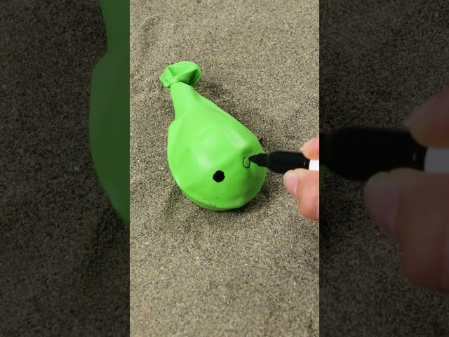 Activity For Kids At The Beach. DIY Colorful Fish On The Beach🐟🐠🎏