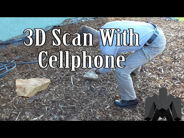 3D Scan With a Cellphone Using Free, Open Source Software
