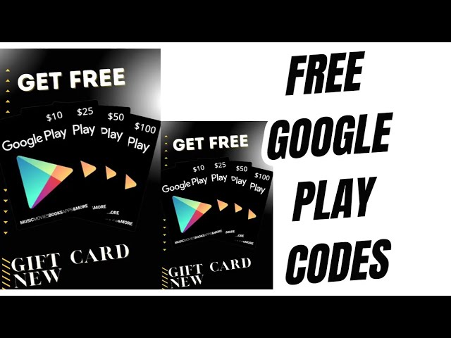 Free Google Play Gift Card Redeem Code App 2025  How To Get Free Google Play Codes 2025,