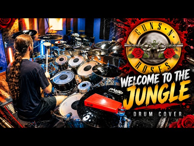 WELCOME TO THE JUNGLE - Guns N' Roses (Drum Cover)