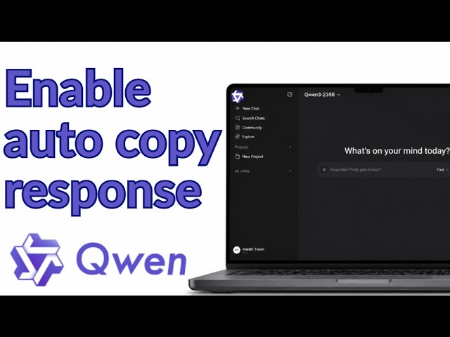 Automate Qwen AI Output To Clipboard 2026: The Ultimate Complete Step By Step Setup Tutorial!