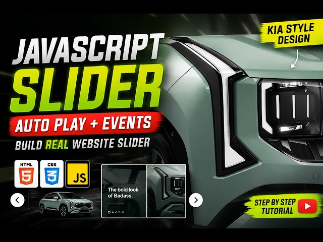 Make you slider work JavaScript   |