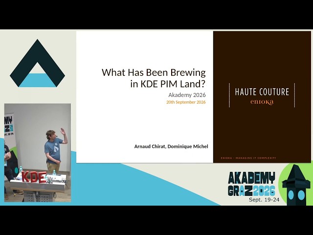 What Has Been Brewing in KDE PIM Land?