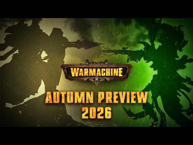 Warmachine Autumn Preview 2026 Livestream