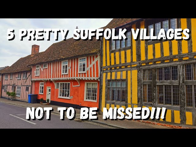 5 Pretty villages in Suffolk you must visit