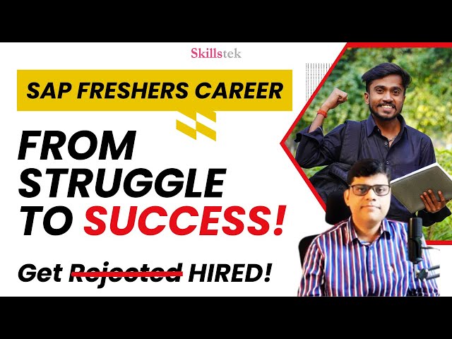 How to Get Hired in SAP Jobs! - SAP Freshers Real Job Struggles & How to Fix Them!
