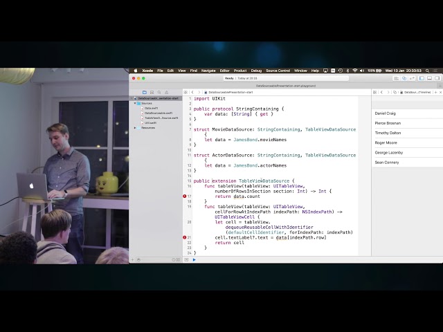 Niels van Hoorn, Protocol Oriented DataSources