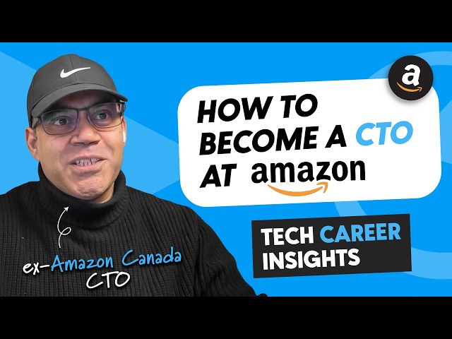 BEHIND-THE-SCENES at Amazon: ex CTO's insights on culture, interview process, strategy, etc.