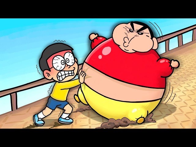 Roll Fat Shinchan to Win! 😝