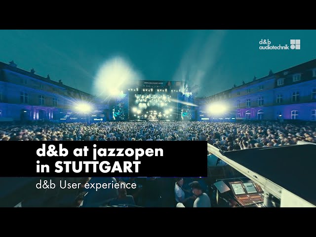d&b Soundscape at jazzopen 2023. d&b User experience (EN)
