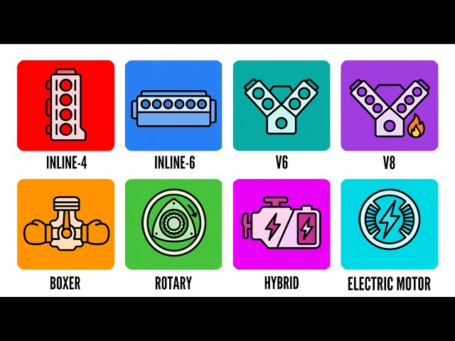 Every Type of Automotive Engine Explained in 12 Minutes