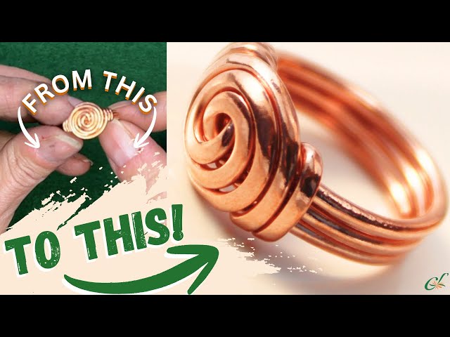 Wire Wrapping Tutorial: Advanced Spiral Technique for Beginners