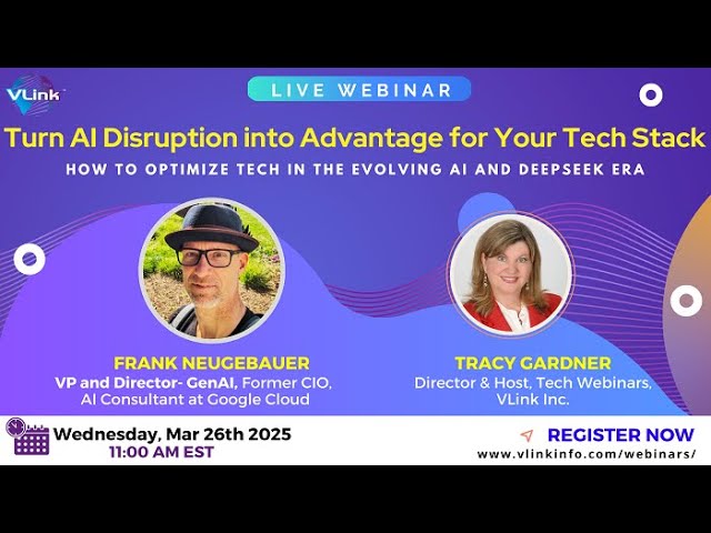 [Webinar] Turn AI Disruption into Advantage for Your Tech Stack