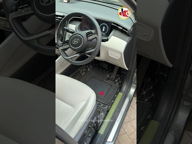 Luxury redefined under your feet — 7D mats for the mighty Tucson.