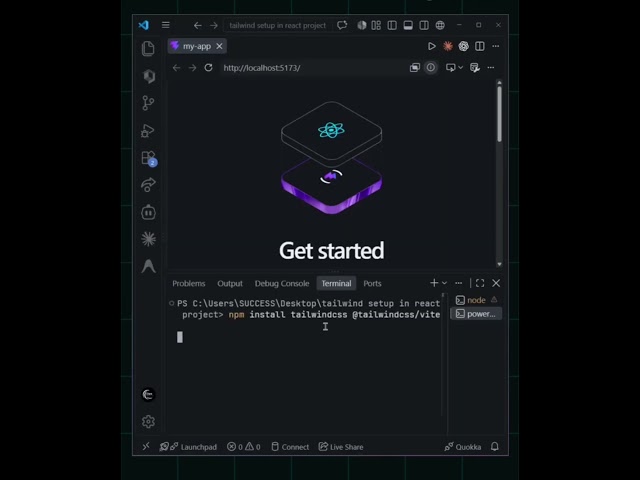 React + Tailwind CSS Setup in Minutes