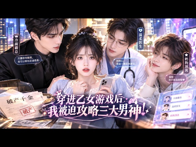 現代社畜穿進乙女遊戲裡的破產千金，竟被逼攻略三大男神！冷面霸總、溫柔醫生和奶狗頂流輪番上場 ，這誰能捨得離開？ ！#dream #movie #kdrama