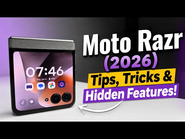 Moto Razr (2026) Tips, Tricks & Hidden Features!