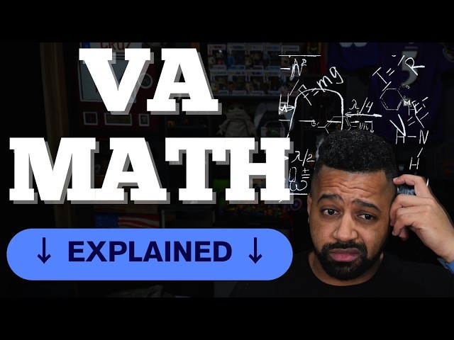 VA MATH | Understand How You Got Your Rating