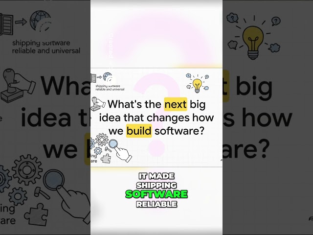 Docker's Revolution  Standardizing Software Shipping for You #shorts