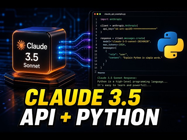 Build AI Apps with Claude AI API & Python Beginner Tutorial & 2026 Guide