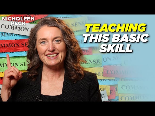 How To Teach Common Sense To A Child