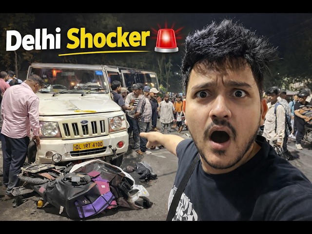 Zepto rider got dragged by tempo | Road Rage Delhi #vlog