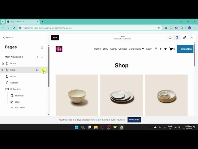 How to Hide Header and Footer from Shop or Blog in Squarespace | Squarespace Tutorial (2027)